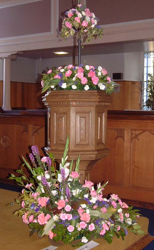 Church Without Walls - The decorated baptismal font