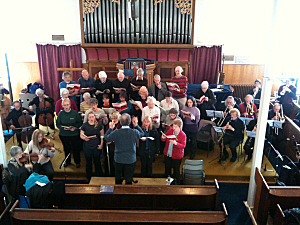 The Linton Singers and Orchestra in St. Mungo's